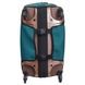 Protective cover for a large suitcase made of neoprene L 8001-38 Dark turquoise