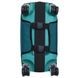 Protective cover for a small suitcase made of neoprene S 8003-38 Dark turquoise