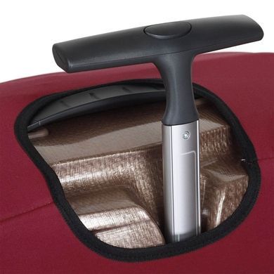Protective cover for a large neoprene suitcase L 8001-42 Burgundy