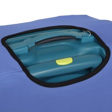 Protective cover for a medium suitcase made of neoprene M 8002-33 Mother-of-pearl jeans