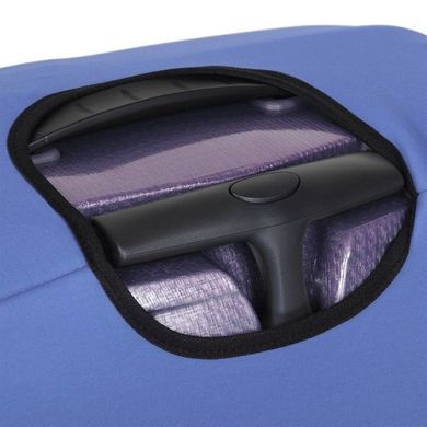 Protective cover for a large suitcase made of neoprene L 8001-33 Mother-of-pearl jeans