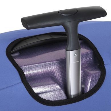 Protective cover for a large suitcase made of neoprene L 8001-33 Mother-of-pearl jeans