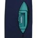 Protective cover for a small suitcase made of neoprene S 8003-4 Dark blue