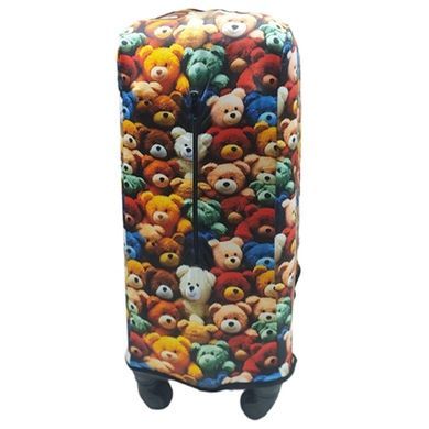 Protective cover for a large diving suitcase L 9001-0436 Bear cubs