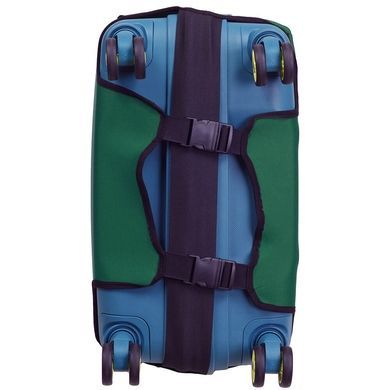 Protective cover for a medium diving suitcase M 9002-32 Dark green (bottle)